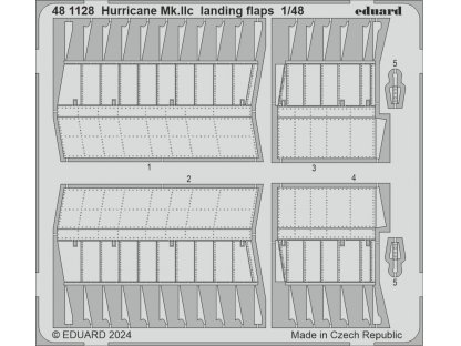 EDUARD SET 1/48 Hurricane Mk.IIc landing flaps for HBB