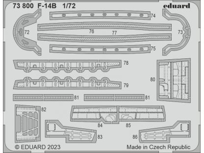 EDUARD SET 1/72 F-14B Bombcat for ACA