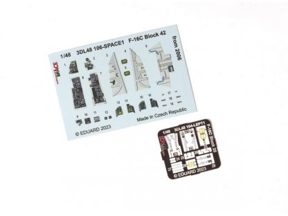 EDUARD SPACE3D 1/48 F-16C Falcon Block 42 from 2006 SPACE for KIN