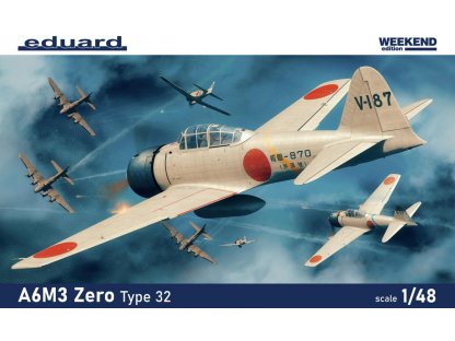 EDUARD WEEKEND 1/48 A6M3 Zero Type 32