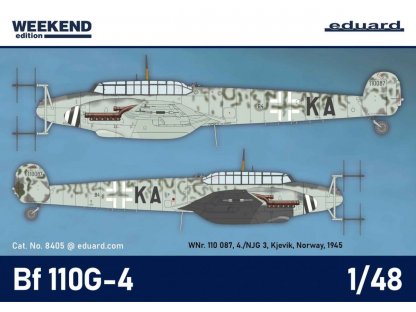 EDUARD WEEKEND 1/48 Bf 110G-4