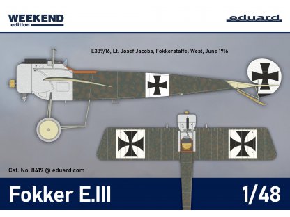 EDUARD WEEKEND 1/48 Fokker E.III