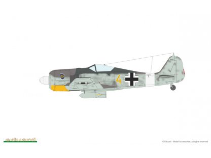 EDUARD WEEKEND 1/48 Fw 190A-4 w/engine flaps+2 guns wings