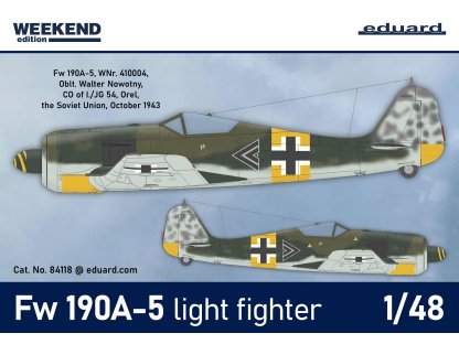EDUARD WEEKEND 1/48 Fw 190A-5 light fighter
