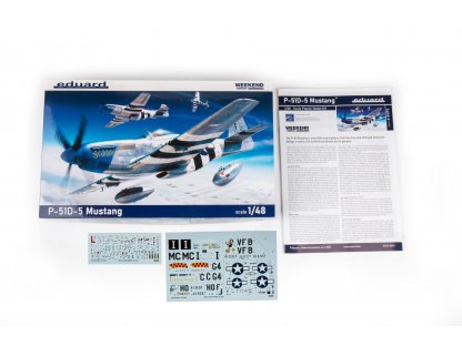 EDUARD WEEKEND 1/48 P-51D-5 Mustang