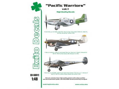 EXITO Decals 1/48 Pacific Warriors Decals