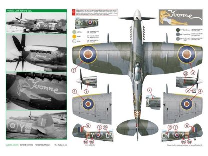 EXITO Decals 1/48 Sweet Fourteens (Spitfire Mk.XIV)