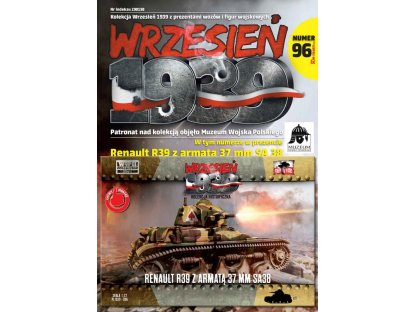 FIRST TO FIGHT 1/72 PL096 Renault R39 with cannon SA38