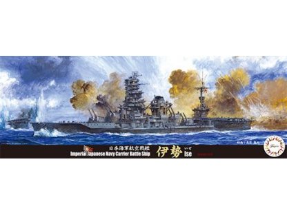 FUJIMI 1/700 Imperial Japanese Navy Carrier Battleship Ise