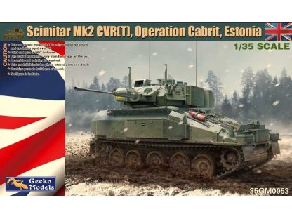 GECKO MODEL 1/35 Scimitar Mk2 CVR(T), Operation Cabrit, Estonia