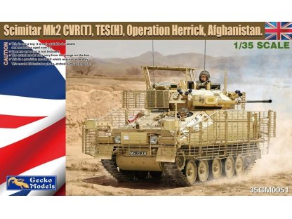 GECKO MODEL 1/35 Scimitar Mk2 CVR(T), TES(H), Operation Herrick, Afghanistan
