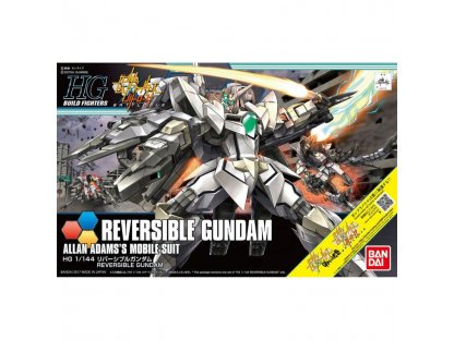 GUNDAM BANDAI  58896 HGBF 1/144 REVERSIBLE GUNDAM BL GUN58896