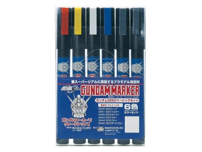 GUNZE Mr.Hobby AMS-109 Gundam Marker Gundam Seed Basic Set