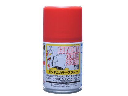 GUNZE Mr.Hobby SG-12 Gundam Color Spray (100 ml) Sazabi Red