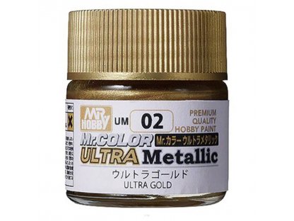 GUNZE UM02 Mr.Color Ultra Metallic Ultra Gold