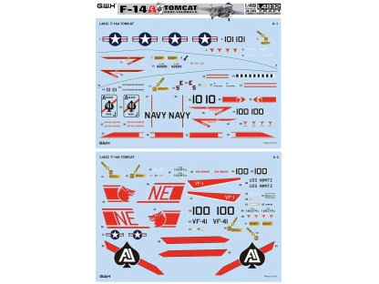 GWH 1/48 F-14A Tomcat