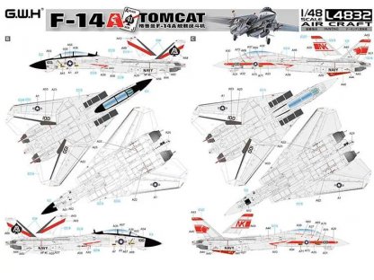 GWH 1/48 F-14A Tomcat U.S NAVY