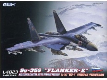 GWH 1/48 Su-35S Flanker-E Multirole Fighter Air to Surface Version