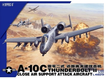 GWH 1/48 US Air Force A-10C Thunderbolt II - Close Air Support Attack Aircraft