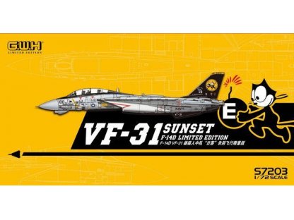 GWH 1/72 VF-31 Sunset F-14D Tomcat Limited Edition