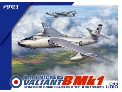 GWH L1010 1/144 R.A.F Vickers Valiant B Mk1 Strategic Bomber