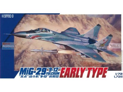 GWH L7211 1/72 MiG 29 9-12 Fulcrum Early Type