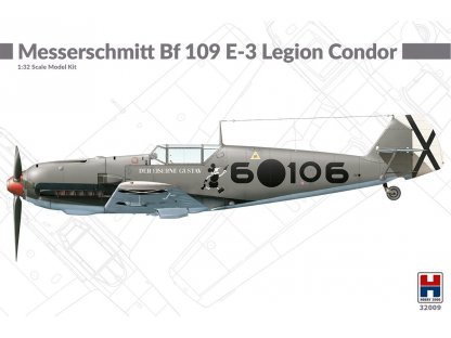 H2000 1/32 Messerschmitt Bf-109 E-3 Legion Condor