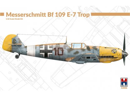 H2000 1/32 Messerschmitt Bf 109 E-7 Trop