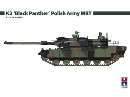 H2000 1/35 K2 Black Panther Polish Army MBT