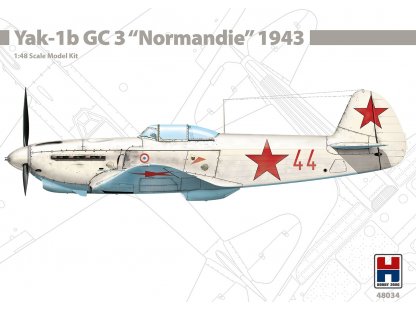 H2000 1/48 48034 Yak-1b GC 3 "Normandie" 1943