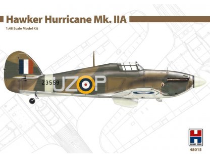 H2000 1/48 Hawker Hurricane Mk.IIA