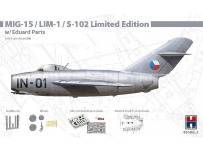 H2000 1/48 MIG-15 / LIM-1 Limited Edition