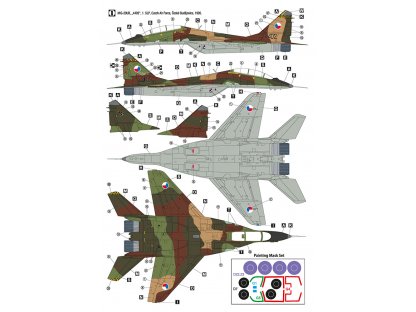 H2000 1/48 MiG-29UB Czech and Slovak Air Force