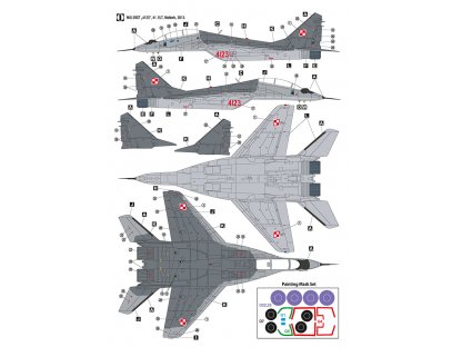 H2000 1/48 MiG-29UB Fulcrum Polish Air Force