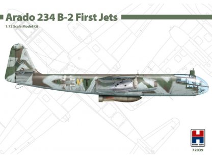 H2000 1/72 Arado Ar-234B-2 First Jets