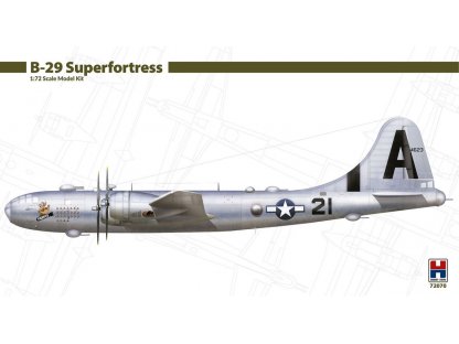 H2000 1/72 B-29A Superfortress