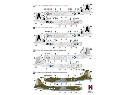 H2000 1/72 B-29A Superfortress