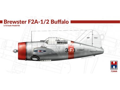 H2000 1/72 Brewster F2A-1/2 Buffalo