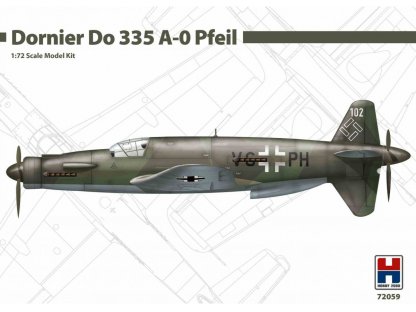 H2000 1/72 Dornier Do 335 A-0 Pfeil