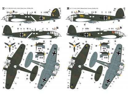 H2000 1/72 Heinkel He 111 P Western Campaign 1940