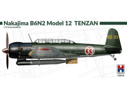 H2000 1/72 Nakajima B6N2 Model 12 Tenzan Jill