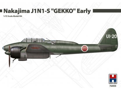 H2000 1/72 Nakajima J1N1-S GEKKO Early
