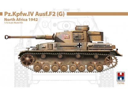 H2000 1/72 Pz.Kpfw.IV Ausf.F2 (G) North Africa 1942 EX-DRAGON, CARTOGRAF Decals