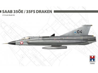 H2000 1/72  Saab 35ÖE/35FS Draken