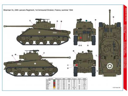 H2000 35008 1/35 Sherman Vc 'Firefly' Polish 1st Armoured Division