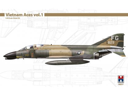 H2000 48037 1/48 Vietnam Aces vol.1 F-4C Phantom II