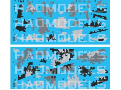 HAD DECALS 1/48 Decal Su-25 Ukrainian Digit Camouflage Part 2