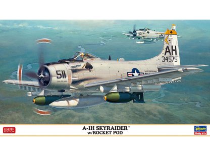 HASEGAWA 02466 1/72 A-1H Skyraider w/ Rocketpod