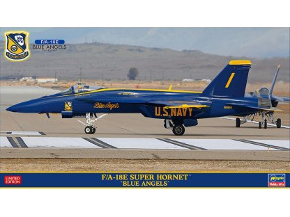 HASEGAWA 02467 1/72 F/A-18E Super Hornet Blue Angels w/Bonus