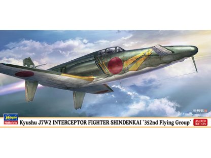 HASEGAWA 02468 1/72 Kyushu J7W2 Interceptor Fighter Shindenkai